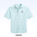 JOHNNIE-O BRECK SOLID KNIT SHORT SLEEVE BUTTON DOWN